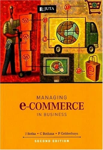 Tapa de Managing E-Commerce in Business