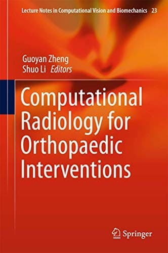 Tapa de Computational Radiology for Orthopaedic Interventions