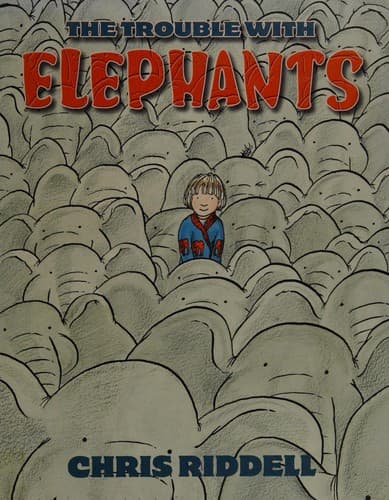 Tapa de The trouble with elephants