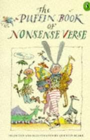 Tapa de The Penguin Book of Nonsense Verse