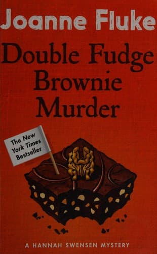 Tapa de Double fudge brownie murder