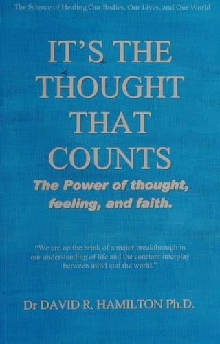 Tapa de It's the thought that counts