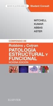 Tapa de Compendio de Robbins y Cotran : patología estructural y funcional (9. edición) (2017)