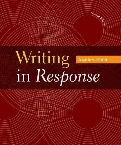 Tapa de Writing in response