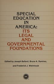Tapa de Special education in America
