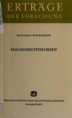 Tapa de Faschismustheorien