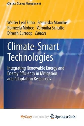 Tapa de Climate-Smart Technologies