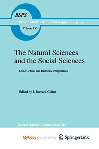 Tapa de The Natural Sciences and the Social Sciences