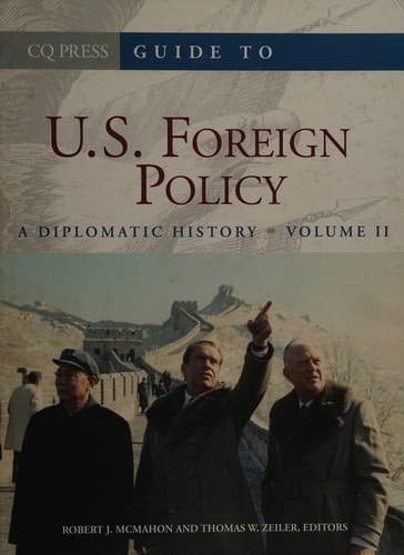 Tapa de Guide to U.S. foreign policy