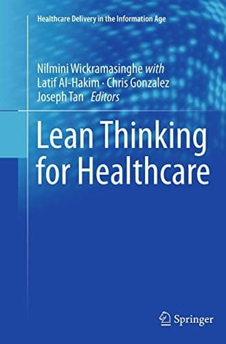 Tapa de Lean Thinking for Healthcare