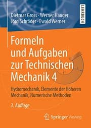 Tapa de Formeln und Aufgaben zur Technischen Mechanik 4