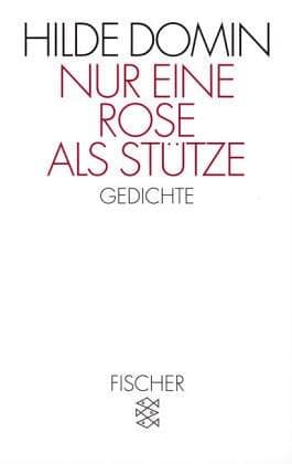 Tapa de Nur eine Rose als Stütze.