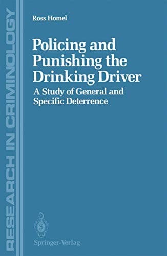 Tapa de Policing and Punishing the Drinking Driver