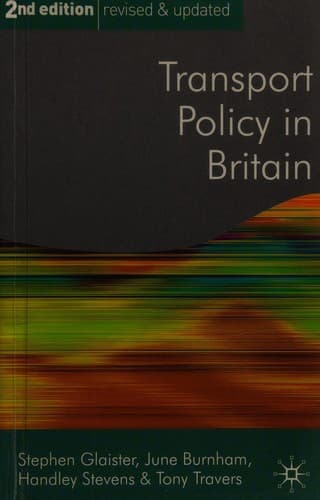Tapa de Transport Policy in Britain