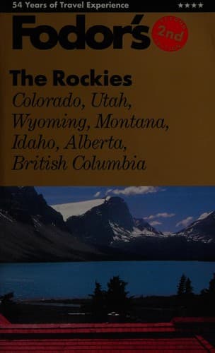 Tapa de Fodor's The Rockies