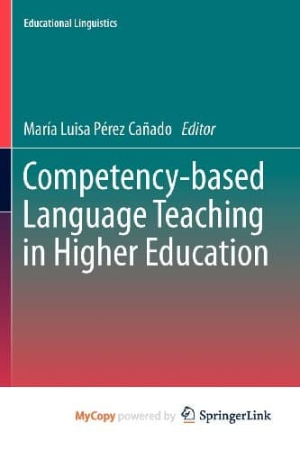 Tapa de Competency-based Language Teaching in Higher Education