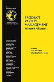 Tapa de Product Variety Management