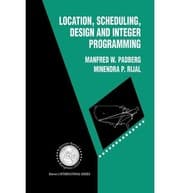 Tapa de Location, Scheduling, Design and Integer Programming