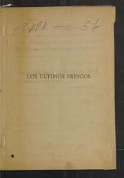 Tapa de Los últimos frescos