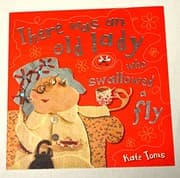 Tapa de "There was an old lady who swallowed a fly"