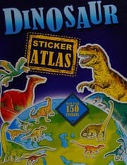 Tapa de Dinosaur sticker atlas