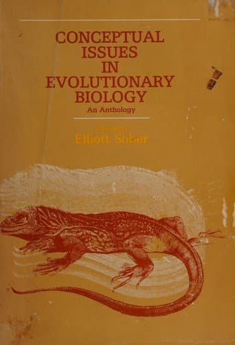 Tapa de Conceptual Issues in Evolutionary Biology