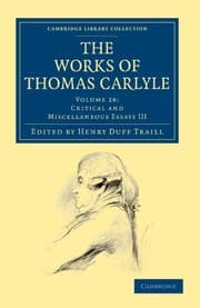 Tapa de The Works of Thomas Carlyle : Volume 28