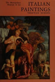 Tapa de Italian paintings: Venetian school