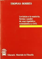 Tapa de Leviatán o la materia, forma y poder de una república eclesiástica y civil