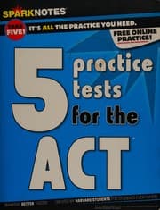 Tapa de 5 practice tests for the ACT