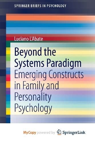 Tapa de Beyond the Systems Paradigm