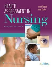 Tapa de Health Assessment in Nursing 4e and Lab Manual of Health Assessment 4e Package