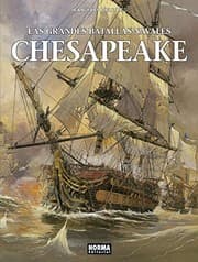 Tapa de Las grandes batallas navales. Chesapeake