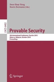 Tapa de Provable Security