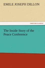 Tapa de The Inside Story of the Peace Conference