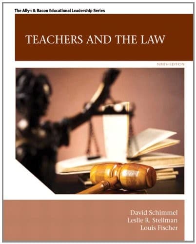 Tapa de Teachers and the Law