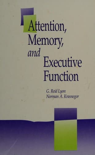 Tapa de Attention, memory, and executive function