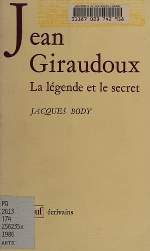 Tapa de Jean Giraudoux