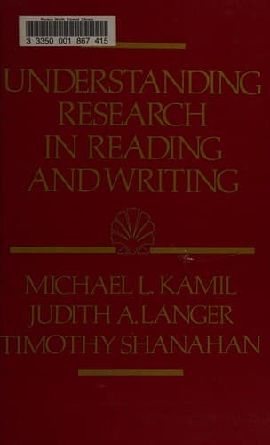 Tapa de Understanding reading and writing research