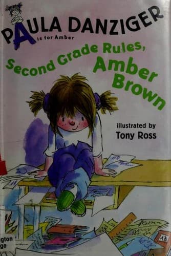 Tapa de Second Grade Rules, Amber Brown