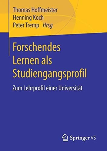 Tapa de Forschendes Lernen als Studiengangsprofil