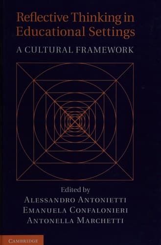 Tapa de Reflective Thinking in Educational Settings