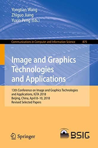 Tapa de Image and Graphics Technologies and Applications