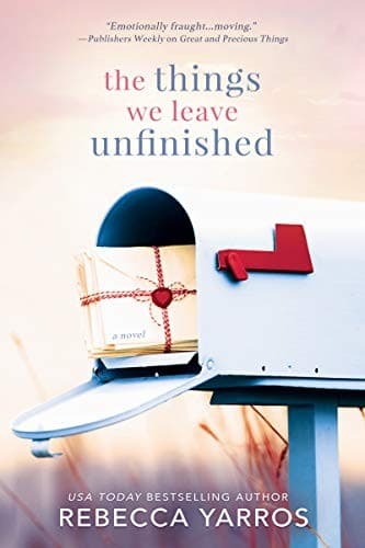Tapa de The Things We Leave Unfinished