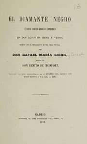 Tapa de El diamante negro