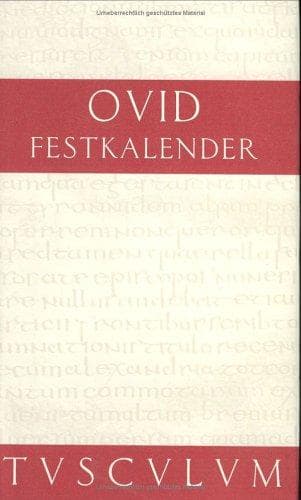 Tapa de Fasti. Festkalender Roms.