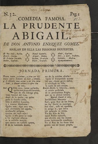 Tapa de La prudente Abigail