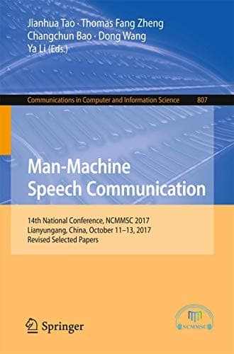 Tapa de Man-Machine Speech Communication