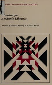 Tapa de Priorities for academic libraries
