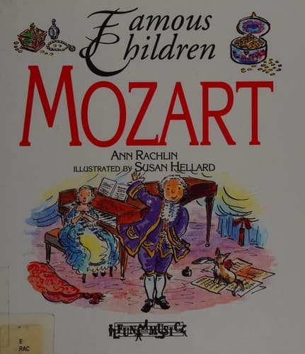 Tapa de Mozart (Famous Children)